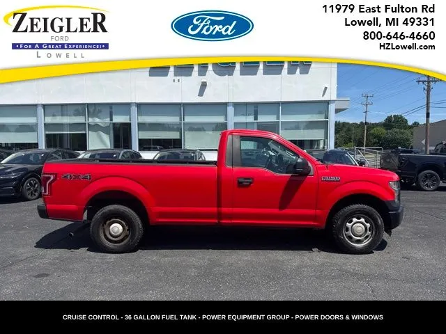 Red 2016 Ford F-150 XL for sale in Lowell, MI