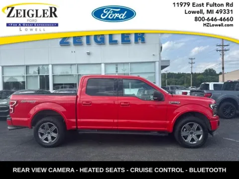Red 2018 Ford F-150 XLT for sale in Lowell, MI