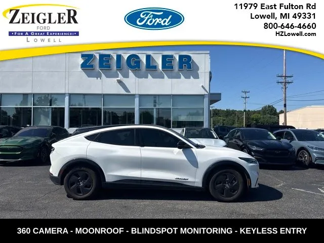White 2023 Ford Mustang Mach-E California Route 1 for sale in Lowell, MI