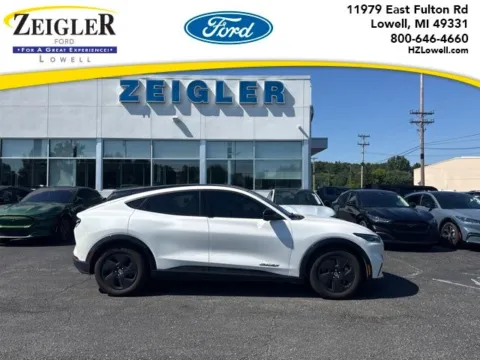 White 2023 Ford Mustang Mach-E California Route 1 for sale in Lowell, MI