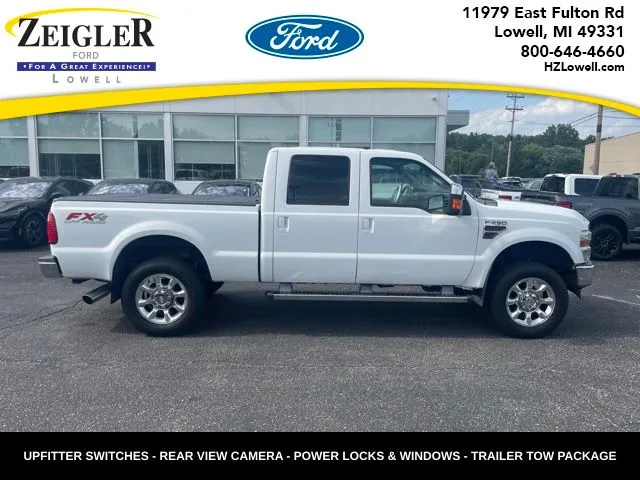 White 2010 Ford F-250SD Lariat for sale in Lowell, MI