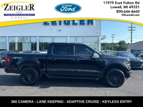 Black 2024 Ford F-150 XLT for sale in Lowell, MI