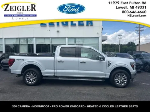 White 2025 Ford F-150 Lariat for sale in Lowell, MI