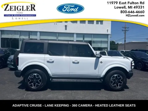 White 2025 Ford Bronco Outer Banks for sale in Lowell, MI