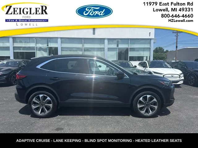 Black 2024 Ford Escape Platinum for sale in Lowell, MI
