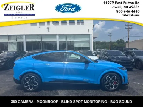 Blue 2024 Ford Mustang Mach-E GT for sale in Lowell, MI
