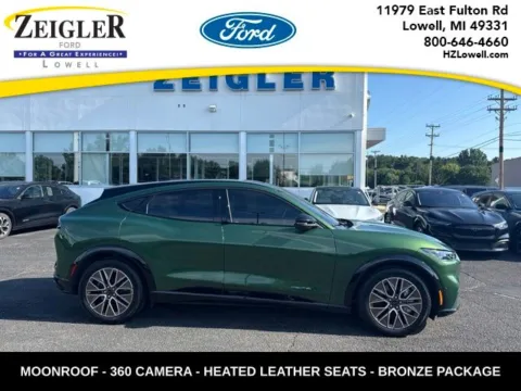 Green 2024 Ford Mustang Mach-E Premium for sale in Lowell, MI