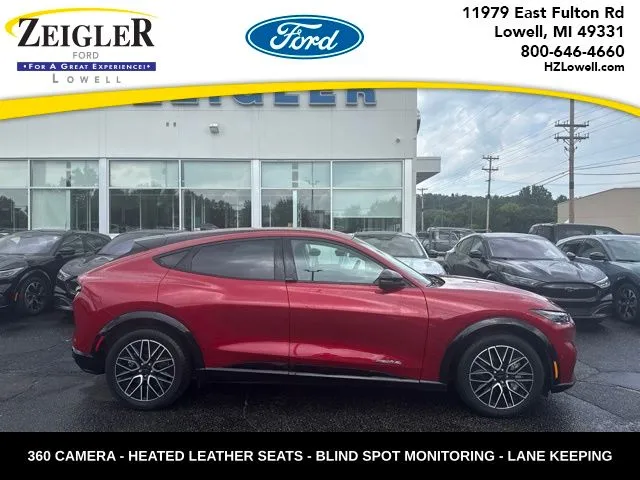 Red 2024 Ford Mustang Mach-E Premium for sale in Lowell, MI