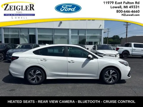 White 2024 Subaru Legacy Premium for sale in Lowell, MI