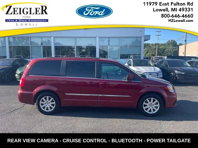 Red 2013 Chrysler Town & Country Touring for sale in Lowell, MI