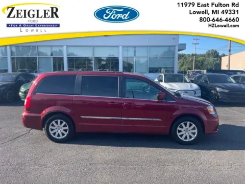 Red 2013 Chrysler Town & Country Touring for sale in Lowell, MI