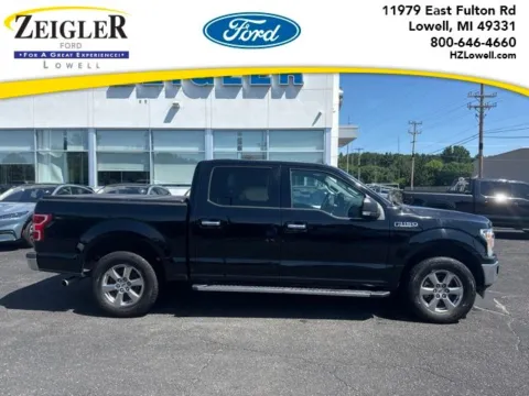 Black 2018 Ford F-150 XLT for sale in Lowell, MI