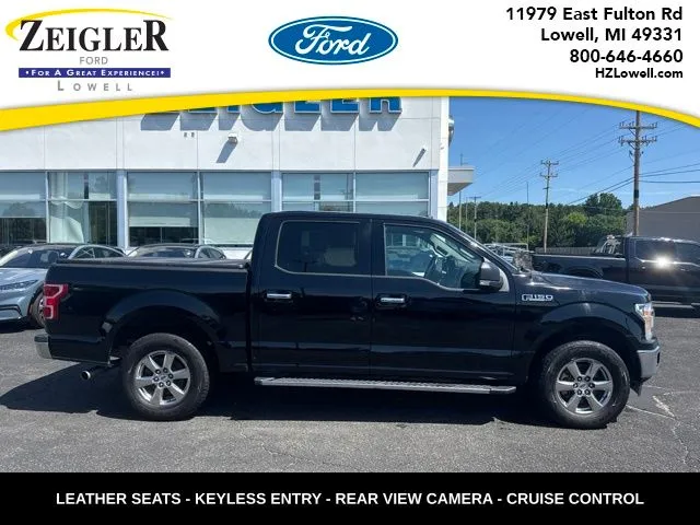 Black 2018 Ford F-150 XLT for sale in Lowell, MI