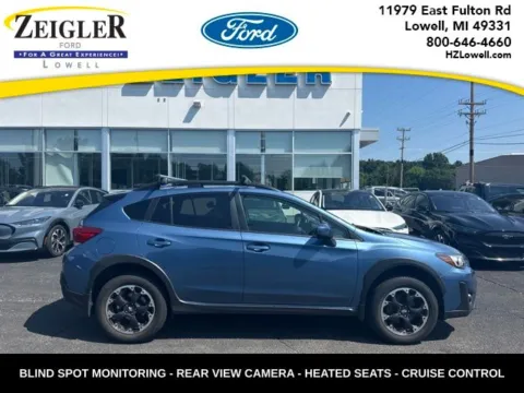Blue 2021 Subaru Crosstrek Premium for sale in Lowell, MI