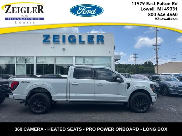 White 2024 Ford F-150 XLT for sale in Lowell, MI