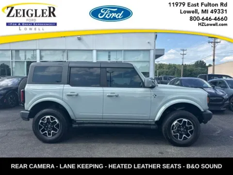 Gray 2024 Ford Bronco Outer Banks for sale in Lowell, MI