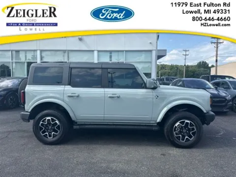 Gray 2024 Ford Bronco Outer Banks for sale in Lowell, MI