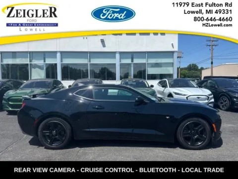 Black 2016 Chevrolet Camaro 1LT for sale in Lowell, MI