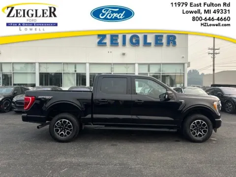 Black 2023 Ford F-150 XLT for sale in Lowell, MI