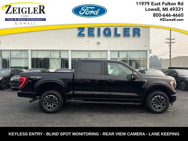 Black 2023 Ford F-150 XLT for sale in Lowell, MI