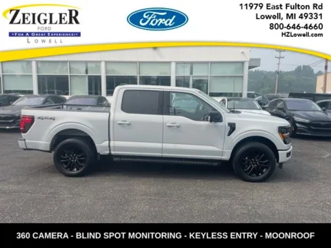 Gray 2024 Ford F-150 XLT for sale in Lowell, MI