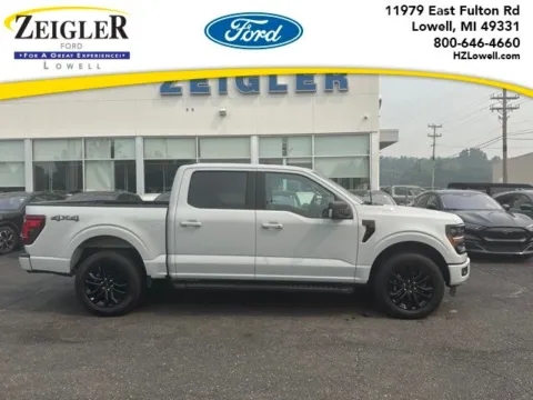 Gray 2024 Ford F-150 XLT for sale in Lowell, MI