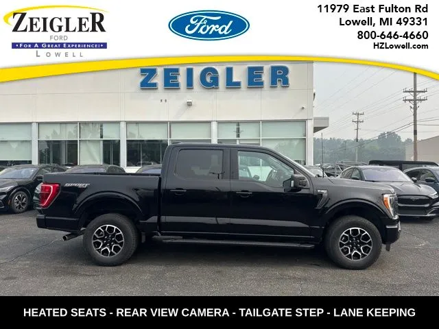 Black 2023 Ford F-150 XLT for sale in Lowell, MI