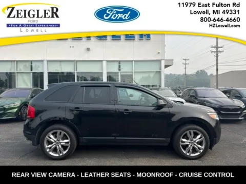 Black 2013 Ford Edge SEL for sale in Lowell, MI