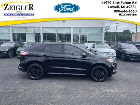Black 2019 Ford Edge ST for sale in Lowell, MI