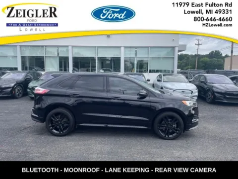 Black 2019 Ford Edge ST for sale in Lowell, MI