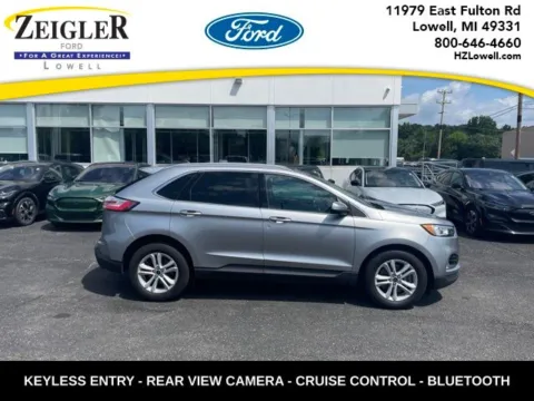 Silver 2020 Ford Edge SEL for sale in Lowell, MI