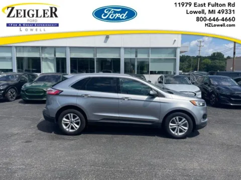 Silver 2020 Ford Edge SEL for sale in Lowell, MI