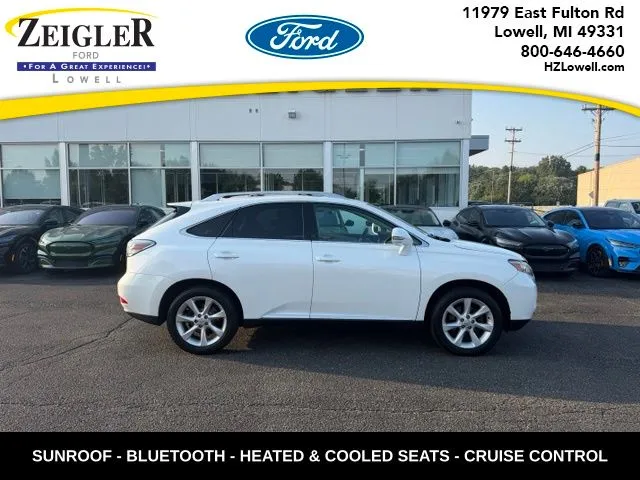 White 2010 Lexus RX 350 for sale in Lowell, MI