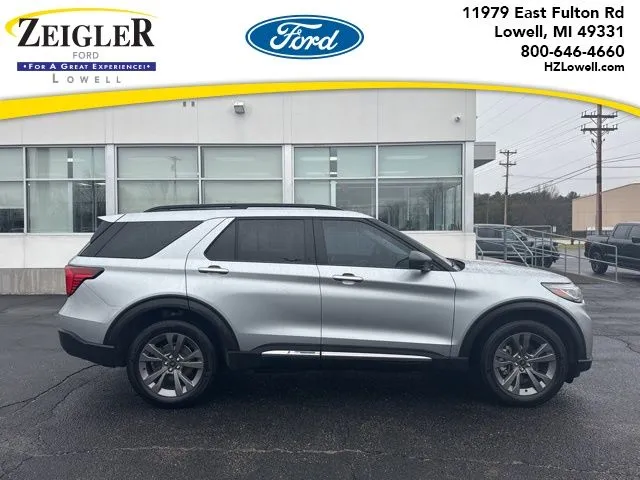 Silver 2025 Ford Explorer Active for sale in Lowell, MI