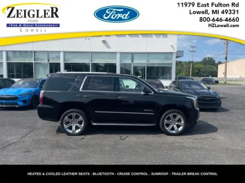 Black 2017 GMC Yukon Denali for sale in Lowell, MI