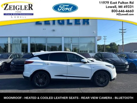 White 2023 Acura RDX A-Spec Package for sale in Lowell, MI