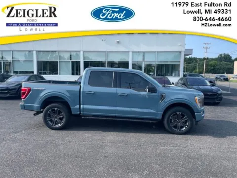 Blue 2023 Ford F-150 XLT for sale in Lowell, MI