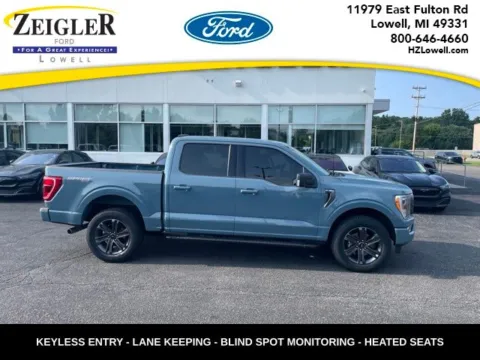 Blue 2023 Ford F-150 XLT for sale in Lowell, MI