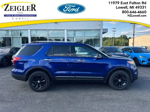 Blue 2015 Ford Explorer XLT for sale in Lowell, MI