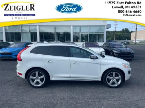 White 2013 Volvo XC60 T6 Premier Plus for sale in Lowell, MI