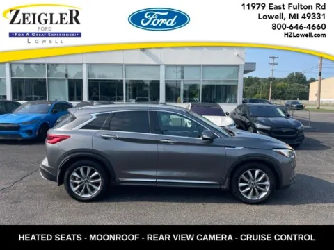 Gray 2019 INFINITI QX50 LUXE for sale in Lowell, MI