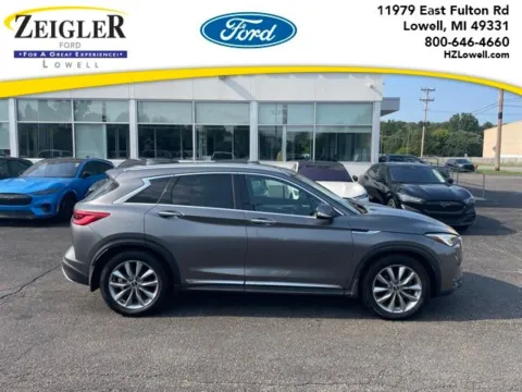 Gray 2019 INFINITI QX50 LUXE for sale in Lowell, MI