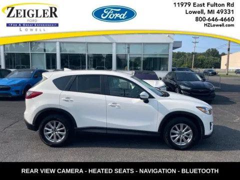 White 2016 Mazda CX-5 Touring for sale in Lowell, MI