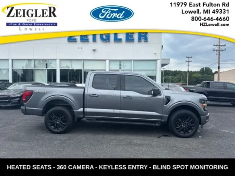 Gray 2024 Ford F-150 XLT for sale in Lowell, MI