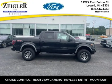 Black 2014 Ford F-150 FX4 for sale in Lowell, MI