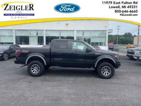 Black 2014 Ford F-150 FX4 for sale in Lowell, MI