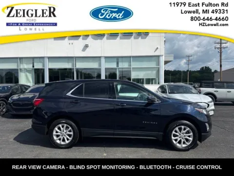 Blue 2020 Chevrolet Equinox LT for sale in Lowell, MI
