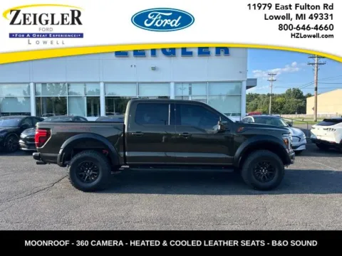 Green 2026 Ford F-150 Raptor for sale in Lowell, MI