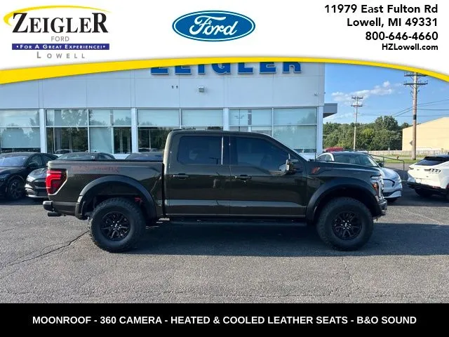 Green 2026 Ford F-150 Raptor for sale in Lowell, MI
