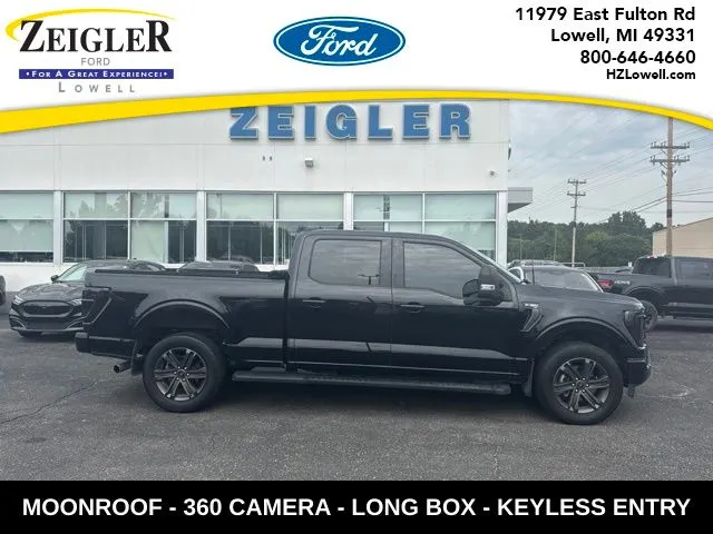 Black 2023 Ford F-150 XLT for sale in Lowell, MI